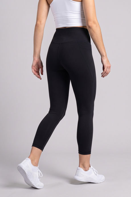 Zelocity Quick Dry Training Leggings - Black Beauty — image 4